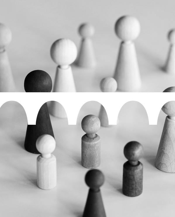 chess pawns symbolizing community