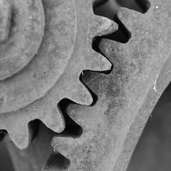 gears, symbol of cooperation between the founders